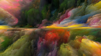 Illusion of Abstract Landscape