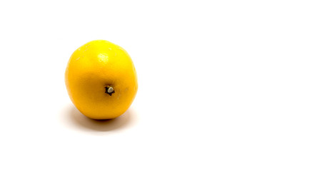 lemon isolated on white background