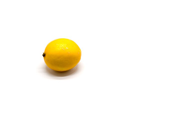 lemon isolated on white background