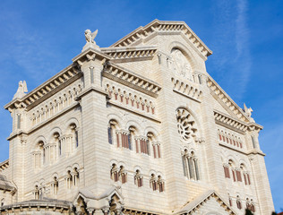 Fototapeta na wymiar Cathedral of Monaco
