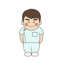 男性キャラクターマッサージ師