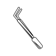 dentist icon. Element of cyber security for mobile concept and web apps icon. Thin line icon for website design and development, app development