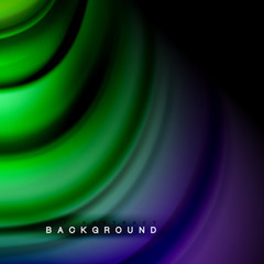 Background abstract - liquid color wave
