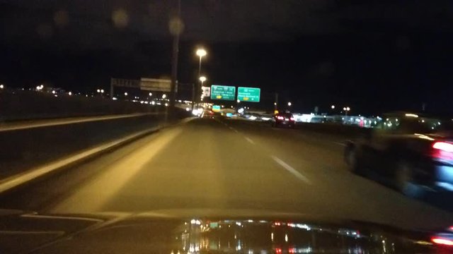 conduire de nuit