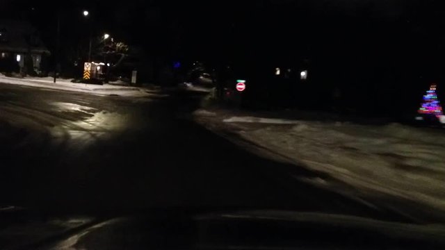 conduire de nuit