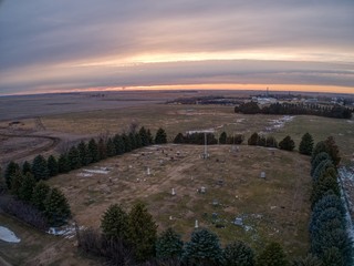 Fototapeta premium Turtson, South Dakota is a small Farming Town