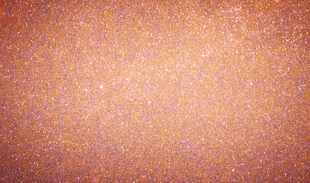 Rose gold glitter texture background for Christmas or New Year