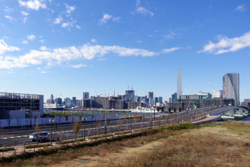 Fototapeta premium 東京ベイエリアの都市景観