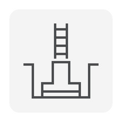 foundation icon black