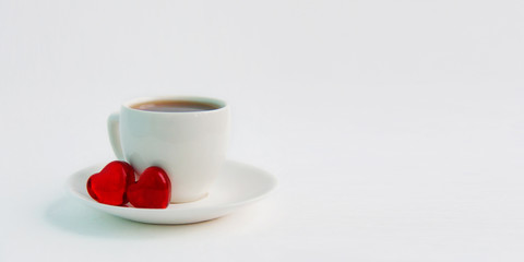 Minimalist concept for espresso coffee lovers