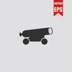 Cannon icon.Vector illustration.
