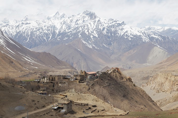 Gompa or Monastry in Jharkot, Mustang district, Nepal