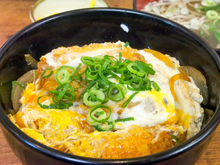 Japanese food called Kutsudon