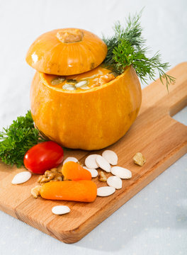 Recipe of pumpkin soup