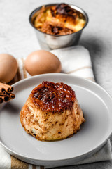 Delicious homemade pudding