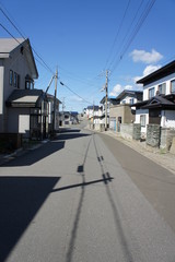 松前町 清部の町道