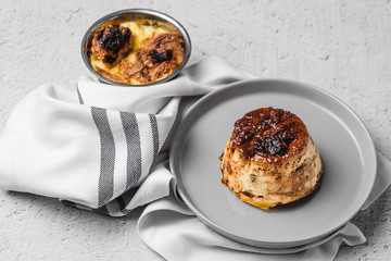 Delicious homemade pudding