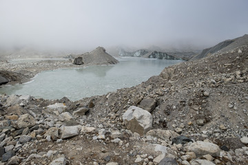 Ngozumpa glacier gokyo