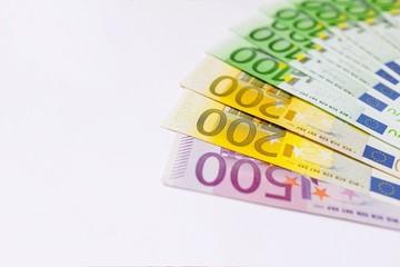 Background of euro Money . Euro cash background.