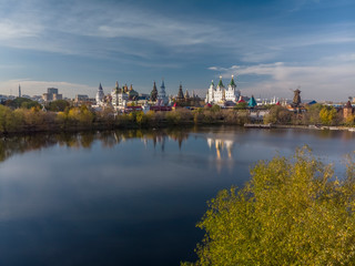 Obraz premium Beautiful view of Kremlin in Izmailovo in Moscow, Russia