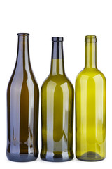 Empty wine bottles
