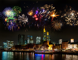 Frankfurt am Main Feuerwerk
