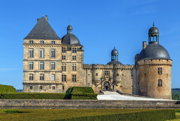 Fototapeta na wymiar Chateau de Hautefort, France