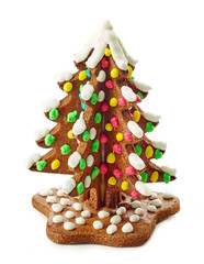 gingerbread christmas tree