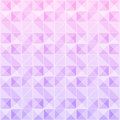 Violet and pink triangle pattern background