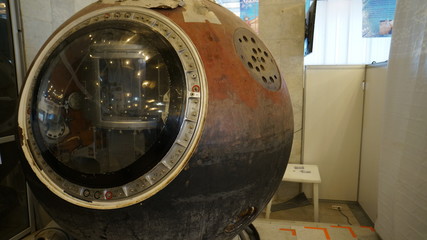Real used capsule to launch astronauts to earth