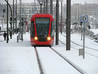 El tranvía rojo