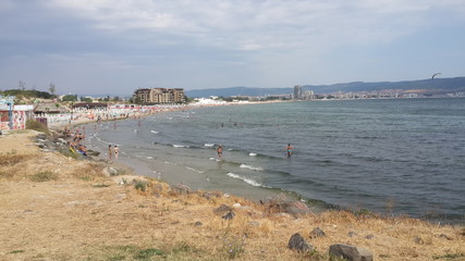 view of beach in brittany