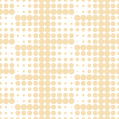Polka dot seamless pattern. Figures of large and small balls. Geometric background. Dots, circles and buttons. Can be used for wallpaper, textile, invitation card, wrapping, web page background.