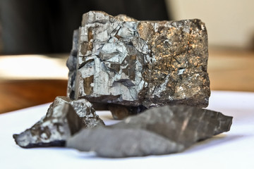 Close up of Manganese Ore