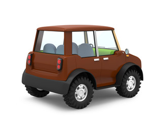 SUV small modern back