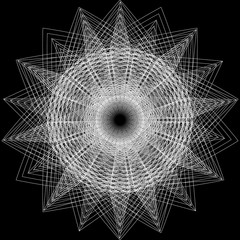 Holiday patterns of stars and flowers for gifts ground