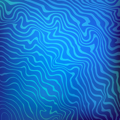Blue abstract smooth background. Vector illustration.