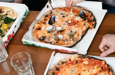 tasty italian pizza