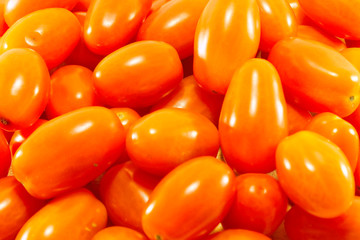 small baby cherry plum tomatoes