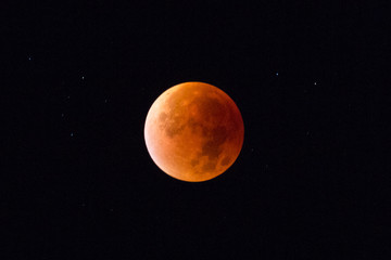 Obraz na płótnie Canvas Moon eclipse