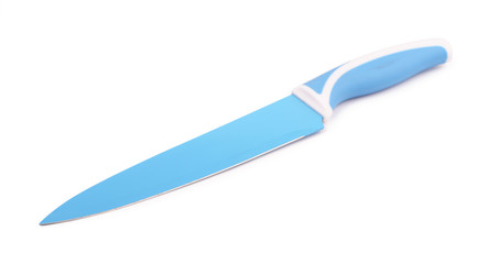 Blue ceramic knife