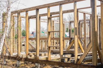 Obraz premium Start of construction.