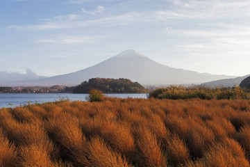 Mt.Fuji in autumn, Japan
