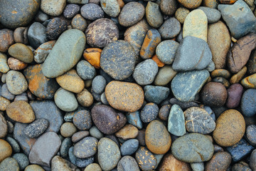 Fototapeta na wymiar Pebbles stone background