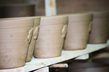 pottery workshop flower pots