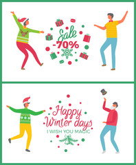 Christmas Sale Seventy Percent Price Reduction