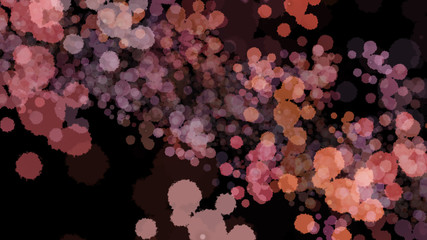 Background with paint. Divorces and drops. Periwinkles.