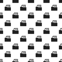 File folder pattern seamless vector repeat for any web design