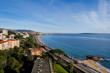 Fototapeta na wymiar baie de Cannes