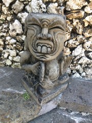 Fototapeta na wymiar stone carving
